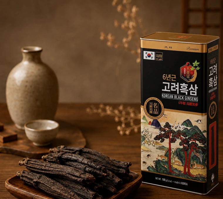 CHEONILHWANG 6-Year Korean Black Ginseng Products
